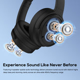 NiceComfort 35 2nd-Hybrid Noise Cancelling Headphones, with ENC, Transparency,  Spatial Audio, 140H Playtime