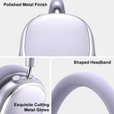 NiceComfort 95 (NC95) Hybrid Noise Cancelling Headphones Wireless Bluetooth with Transparency,ENC,HD Sound,Slim Headphones Lightweight