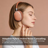 NiceComfort 95 (NC95) Hybrid Noise Cancelling Headphones Wireless Bluetooth with Transparency,ENC,HD Sound,Slim Headphones Lightweight