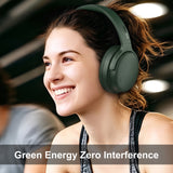 NiceComfort 35 (2nd Gen) Hybrid Noise Cancelling Headphones 4-Speakers 40kHz HD Sound,140 Hours' Ultra-long Playtime for Travel, Bluetooth 6.0, 5 Microphones ENC,Transparency,Spatial Audio,Low Latency
