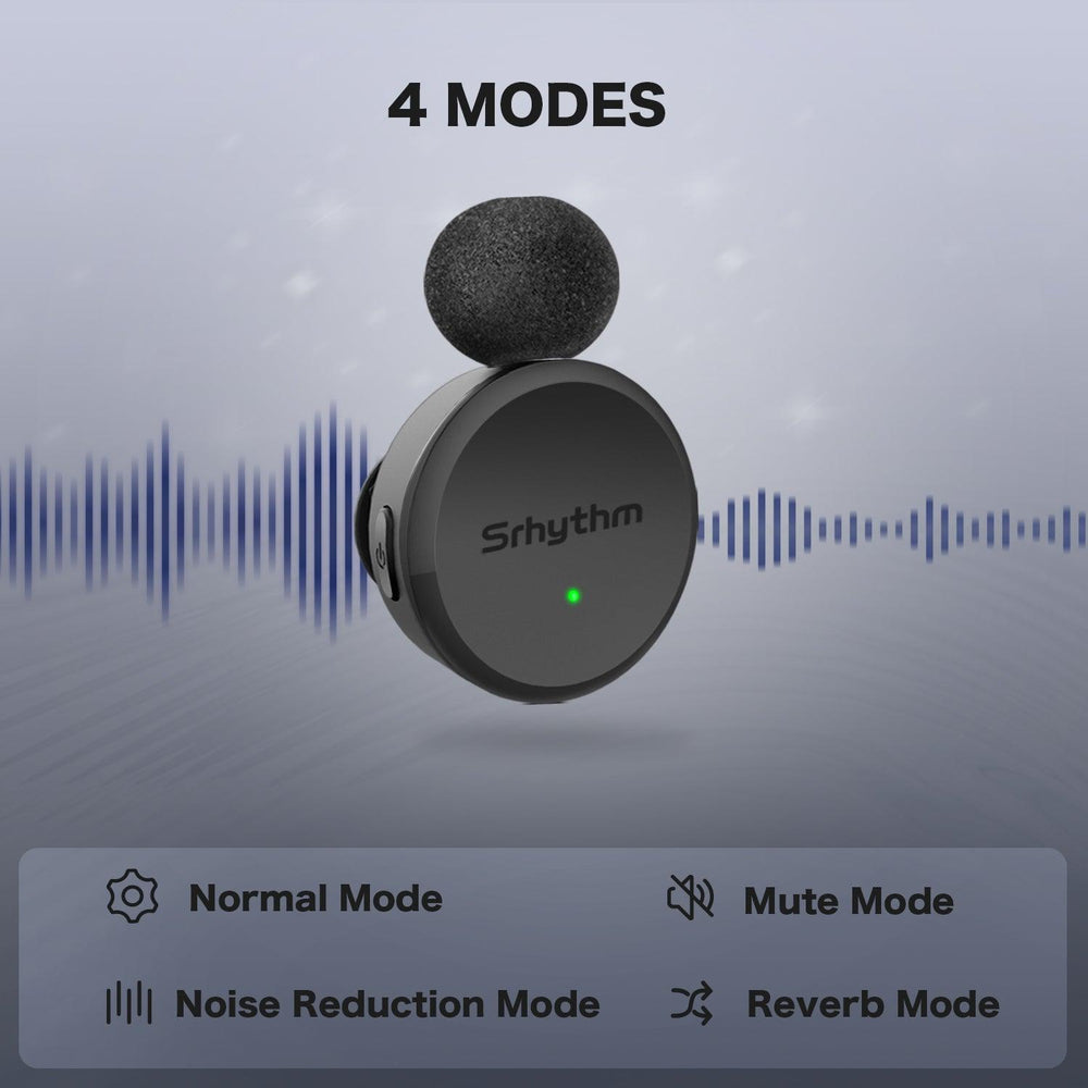 Srhythm M1 Wireless Lavalier Microphones - Srhythm - M1