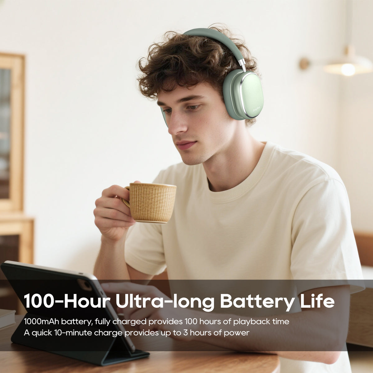 NiceComfort 95 (NC95) - Hybrid ANC Headphones with Fashion Design