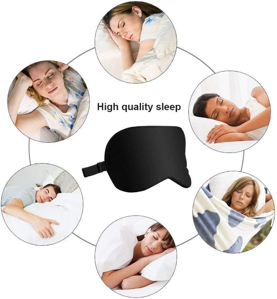 Srhythm Silk Eye Mask-Comfortable and Soft Sleep Mask for Men Women - Srhythm - Eyemask-1