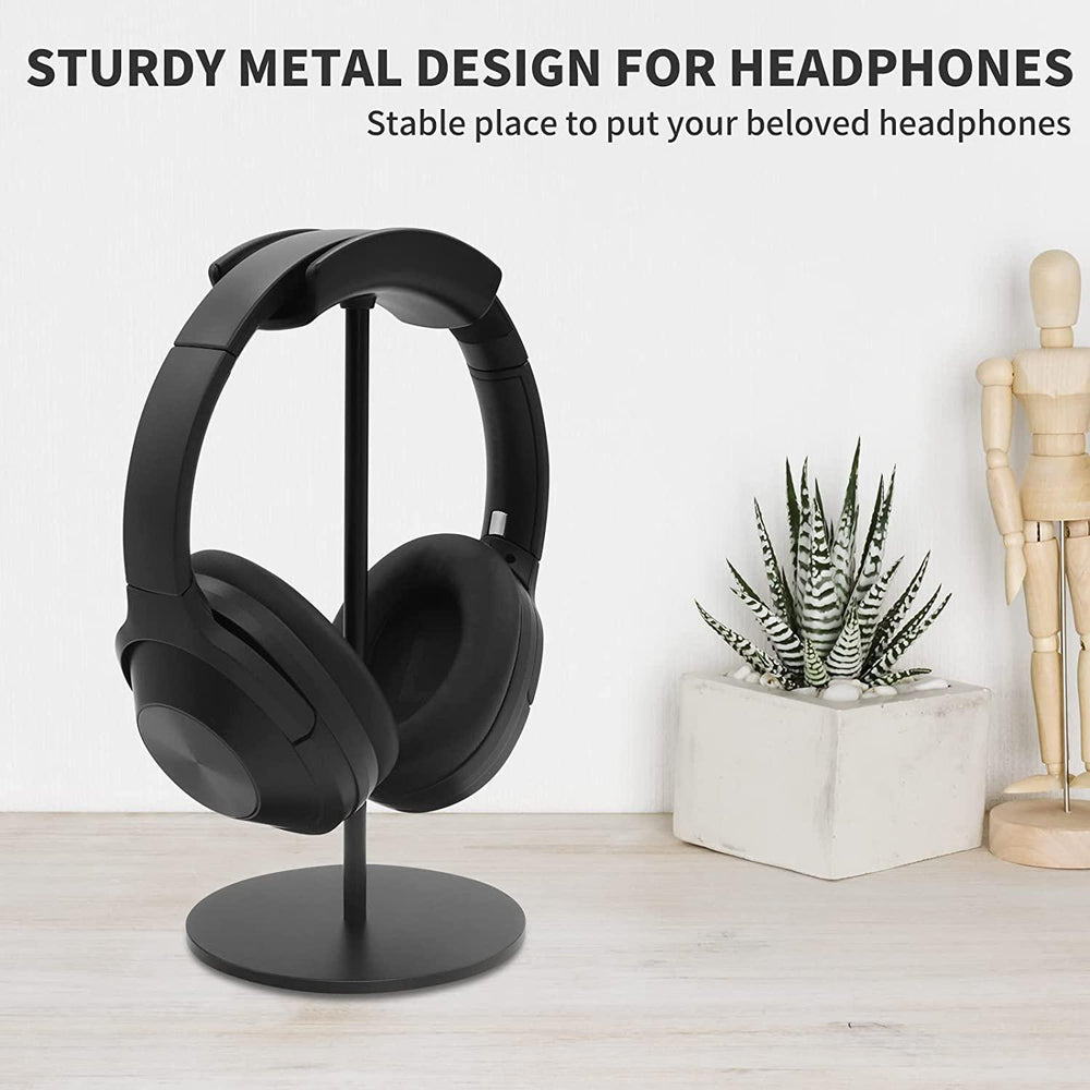 Metal headphone 2025 stand