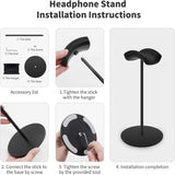 Srhythm Metal Headphone Stand for Space-Saving and Display - Srhythm - Headphone Stand-1