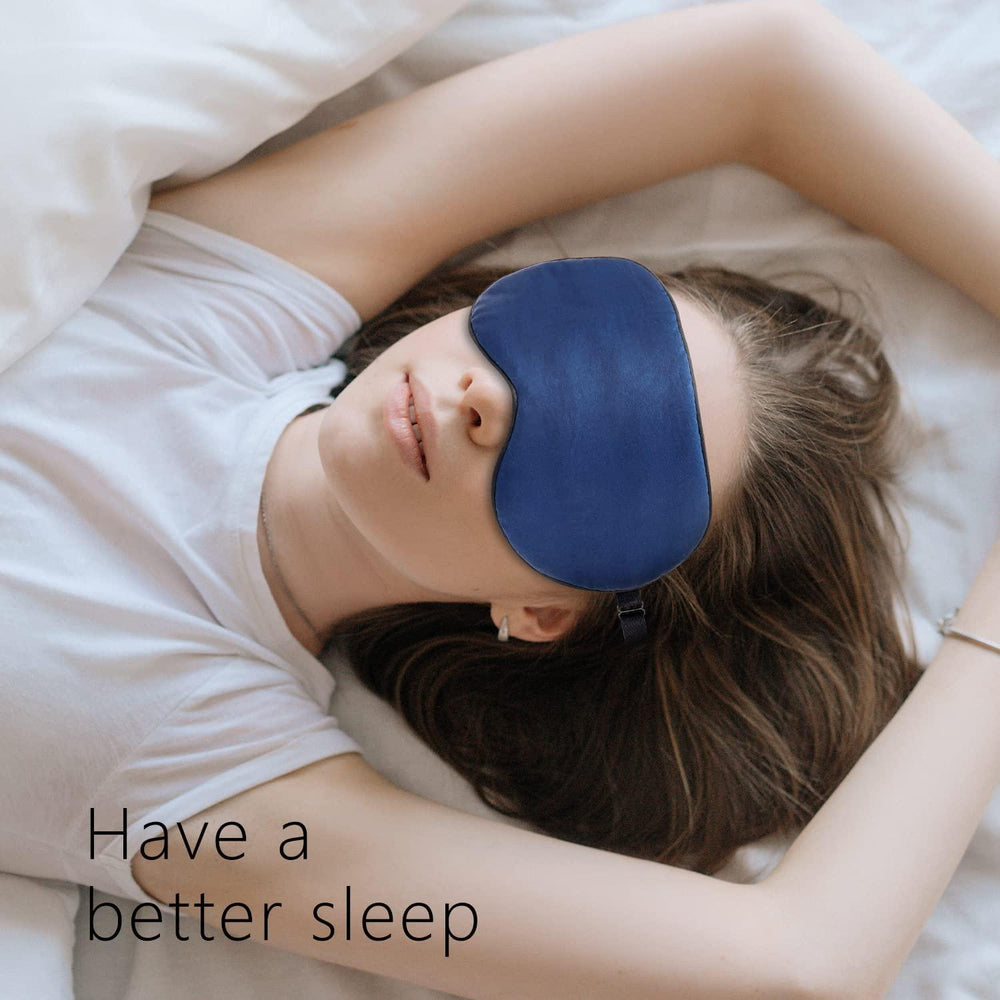 Srhythm Silk Eye Mask-Comfortable and Soft Sleep Mask for Men Women - Srhythm - Eyemask-1